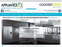 Tablet Screenshot of allentownappliance.com